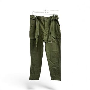 Woman Olive Green Pants